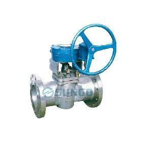 Logam Edge lengan jenis Sealing lembut Plug Valve