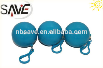 PE Cheap Disposable rain poncho ball