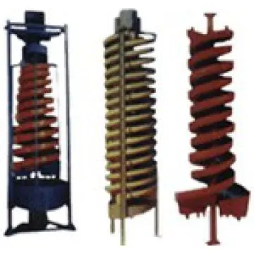 Mineral spiral separator for heavy minerals separation