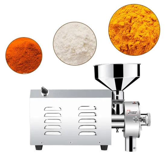 304 Stainless Steel Mini Flour Mill Price in Pakistan Machine Cacao Bean Corn Grinder Dry Grain Flour Milling