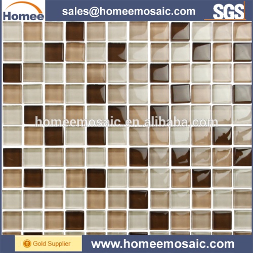 home wall decoration glass mosaic tile floor