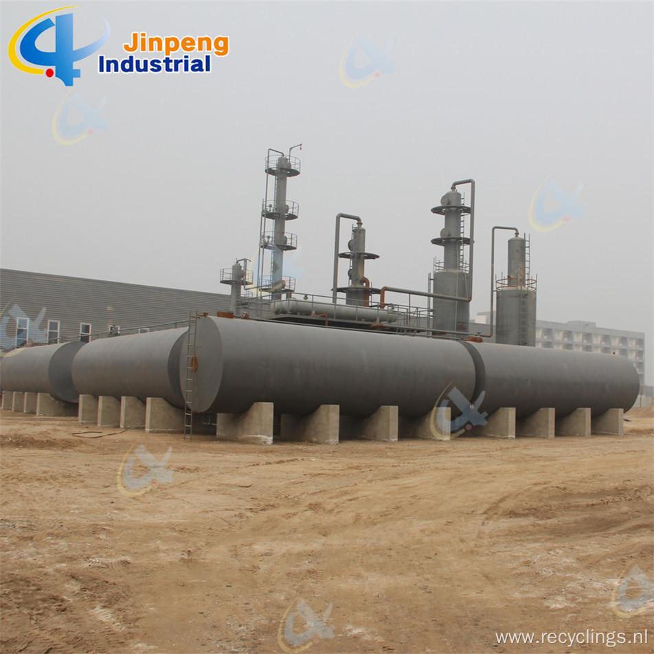 continuous fuel oil recycling machine