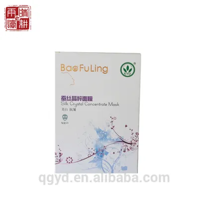 Chinese manufacturer supply paper box for facial/face mask, facial mask paper boxes
