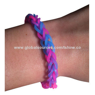 Hot Sell Rubber Bands in Silicone, Various Colors are Available
