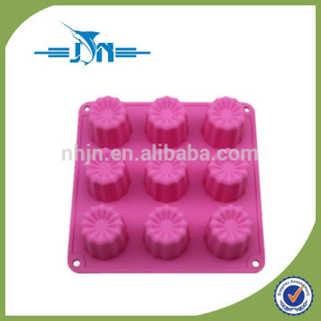 9 cups flower shape cake mould/ice mold