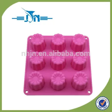 9 cups flower shape cake mould/ice mold