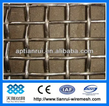 galvanized crimped wire mesh