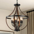 Dimmable Black Brown Bowl Pendant Light Fixtures