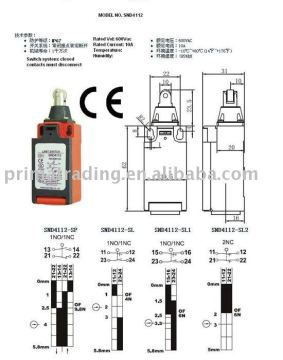 Limit switch-SND4112
