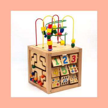Spielzeugholz-Lebensmittel, Spielzeug-Holzblöcke, Naturholzspielzeug