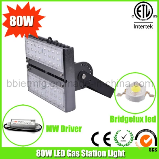 80W Retrofit LED Gas Station Light