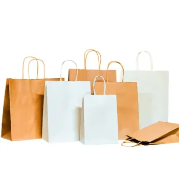 Wholesale kraft paper bags accept customized printing