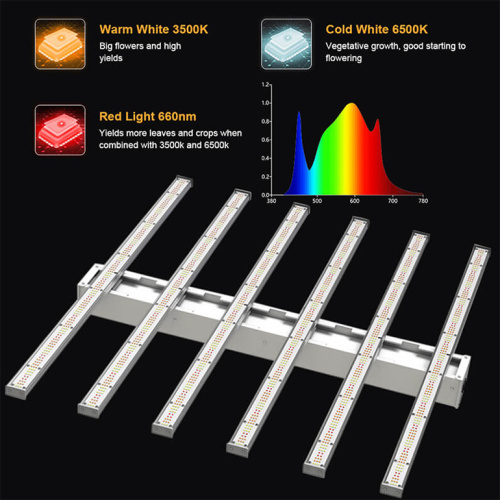 600W Full Spectrum Led Grow Light 4X4 6X6