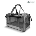Bolsa de viaje plegable para mascotas con lados blandos