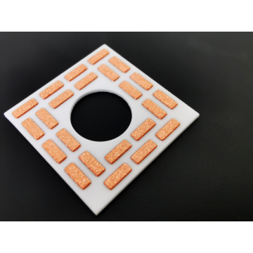 Condutividade térmica de gravação química DBC Cerâmica substratos cerâmicos