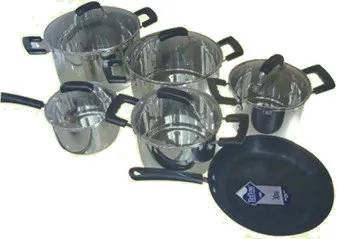 stainless steel cookware set