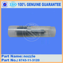 fuel injector nozzle 6732-11-3300 for PC200-6 excavator