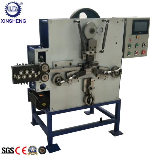 PLC Controlled Mechanical Copper Flat Wire Clips Making Machine with Step Motor