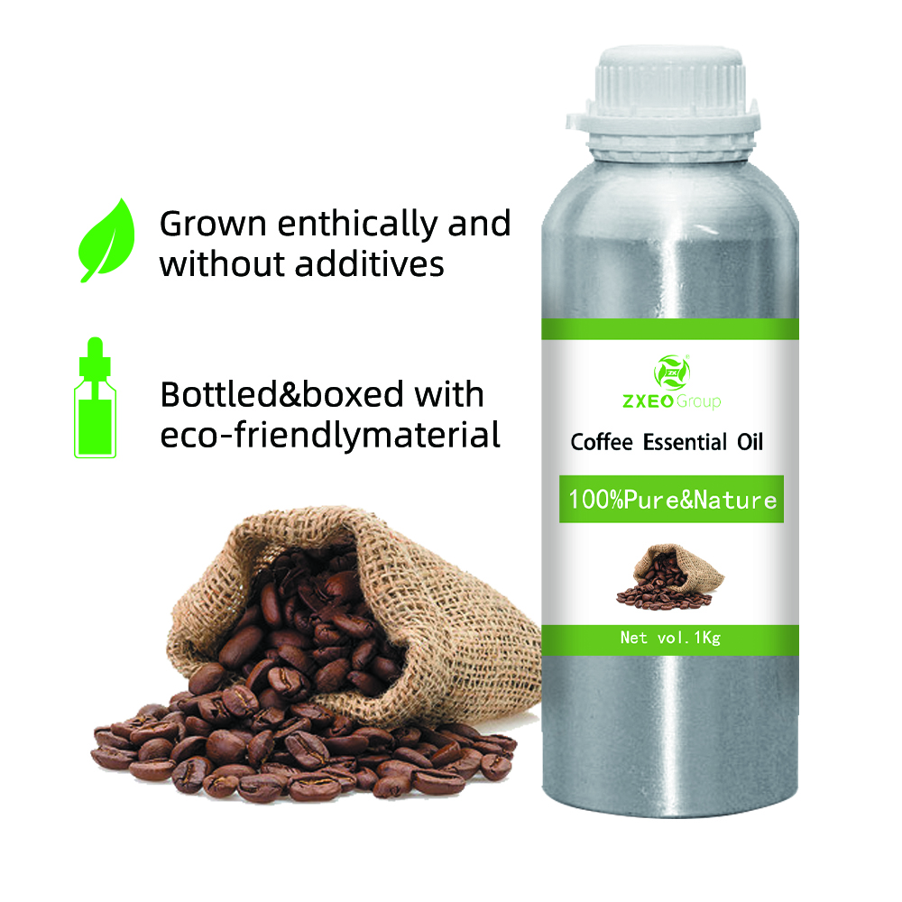 Wholesale 100% Pure Organic Essential Oil High Quality Coffee Essential Oil Supply for Improve Skin Elasticity at Bulk Prices