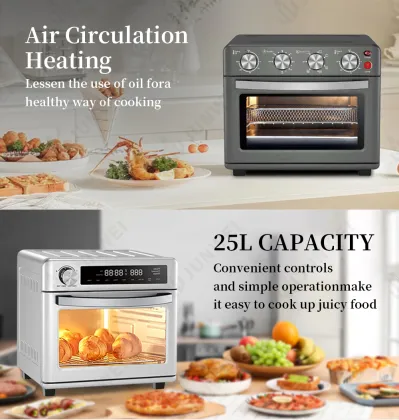 Professional Junwei Kitchen Air Fryer 25L: Non-Fat Cooking Oven Machine