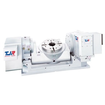 Taiwan-Made FHR-255C Series 5-AXIS CNC Adigiting Table مع الفرامل الهيدروليكية للتطبيقات الأفقية والرأسية