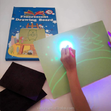 Tablero de pintura fluorescente de Suron Magia brillante para niños