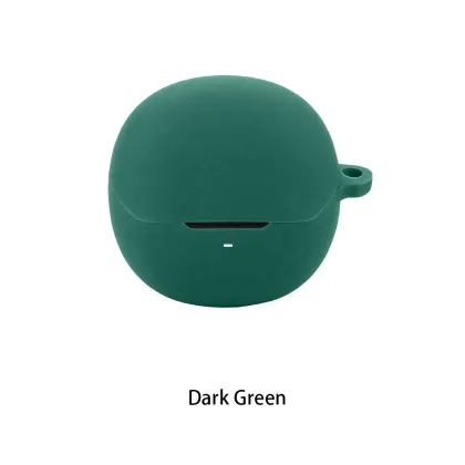 Silicone Earphone Case for QCY MeloBuds Pro with Keychain