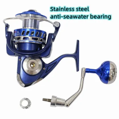 Saltiga Max Drag 30kg Saltwater Surf Spinning Reel for Jig Boat Fishing