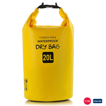 Outdoor pvc waterproof poucn grass camping beach bag factory