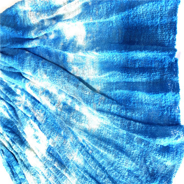 Polyester spandex misty tie dyed