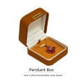 High end Luxury PU Leather necklace Gift Box
