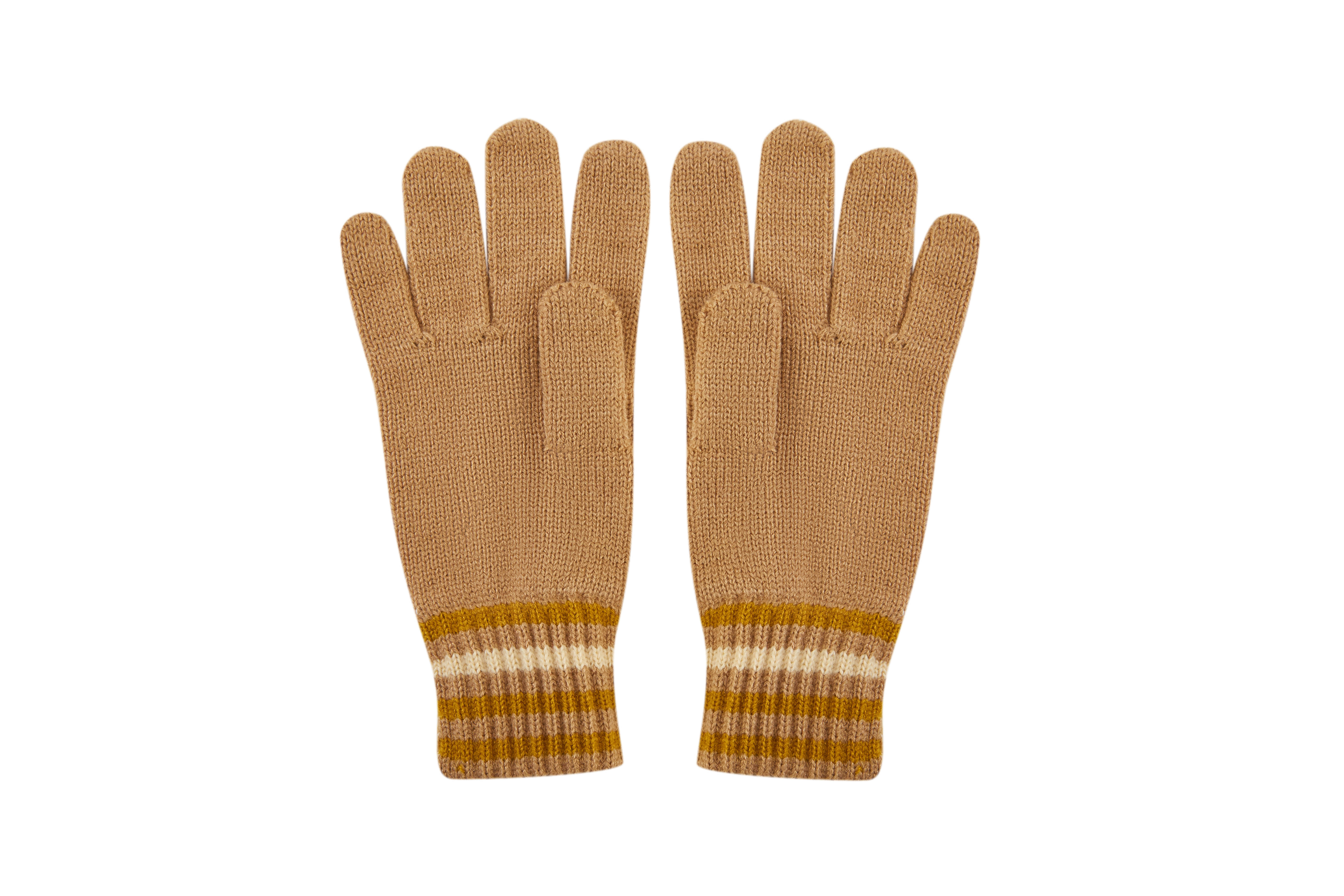 Kids' Full Fingers Knitted Warm Winter Gloves Boys Girls