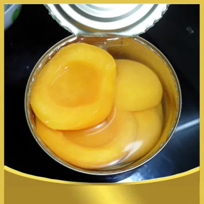 Canned Yellow Peaches in Syrup in Halves/Dice/Slice