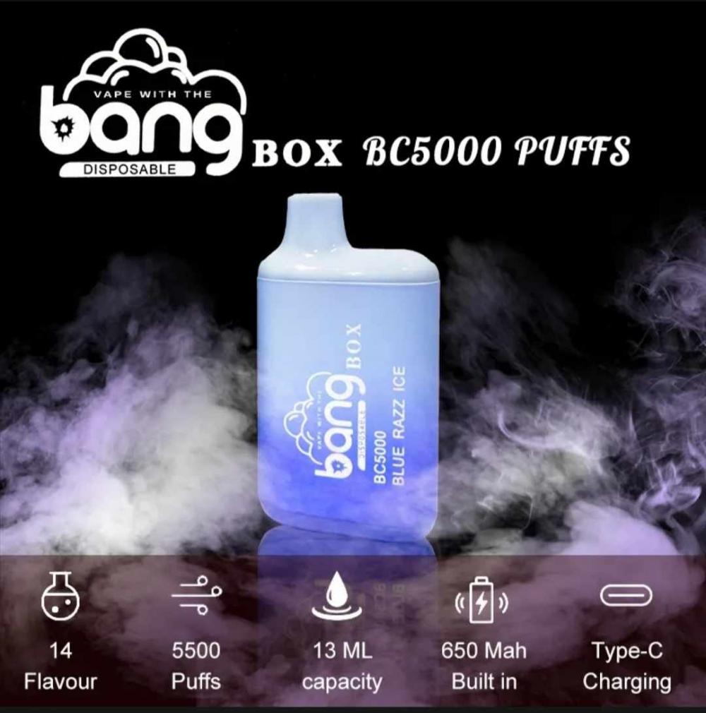 BANG BC 5000PUFFS Oplaadbare vapen wegwerpbaar