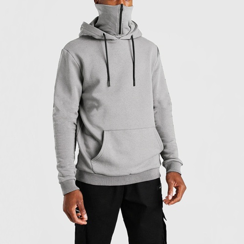 sweatshirt met kwart rits voor heren