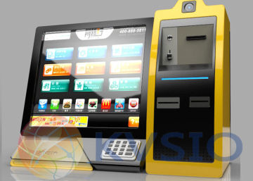 Countertop Self-service High Safety Performance Bill Payment Kiosk With Check Reader