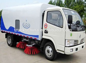 Cheap road sweeper truck Dongfeng 4x2 vacuum road sweeper truck for sale