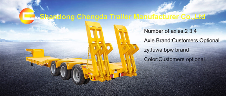 Lowboy Gooseneck Trailer