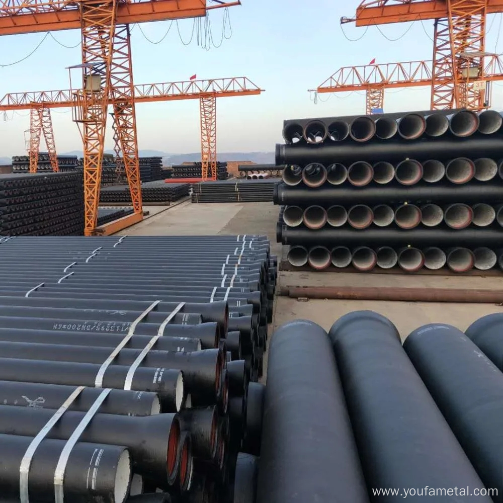 Class K9 DN80mm-DN2000mm Di Ductile Cast Iron Pipe