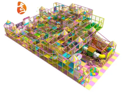 New Candy-Themed Amusement Equipment: Perfect Playgrounds for Small Children