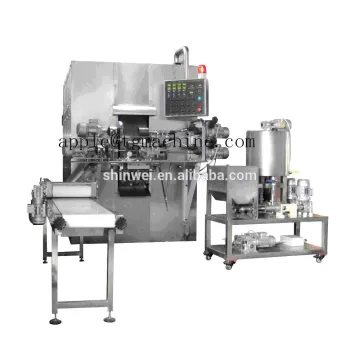 Full-automatic wafer stick machine