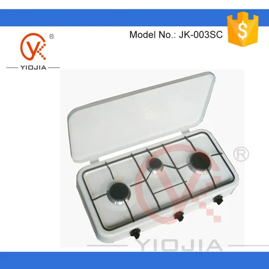 Euro Camping Three Burners Gas Stove With Lid