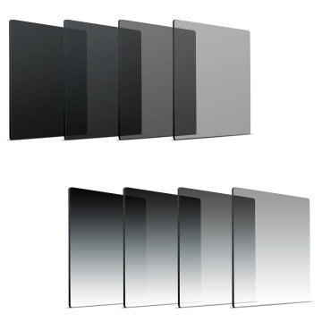 Z-Pro Series Camera Filter Square: ND2, ND4, ND8, ND16 Πλήρης γκρι φίλτρα