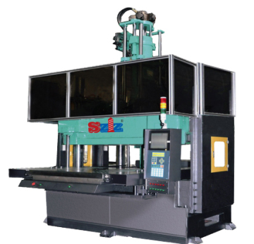 Large scale two plate injection machine