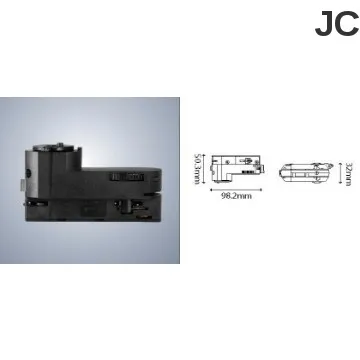 LED Single-Phase track lights 4500lm/45W (RADO series)