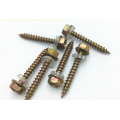 Tornillo de auto -tocado de la cabeza hexadecimal de 3.5x75 mm