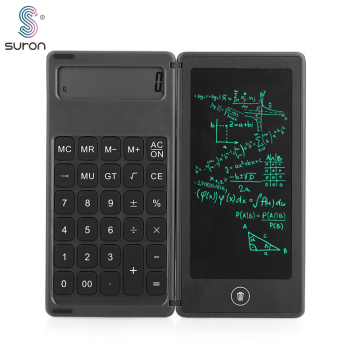 Calculadora de Suron con la función estándar de la tableta de escritura LCD