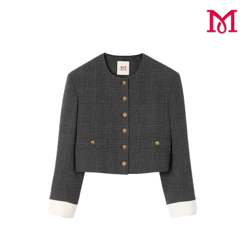 Chaqueta ligera gris Trendy para mujer