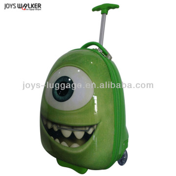 children rolling luggage trolley boy travel luggage kid's suitcase wheels, Mr.Q