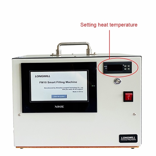 Cartucho y cápsula de máquinas de llenado para aceite CBD